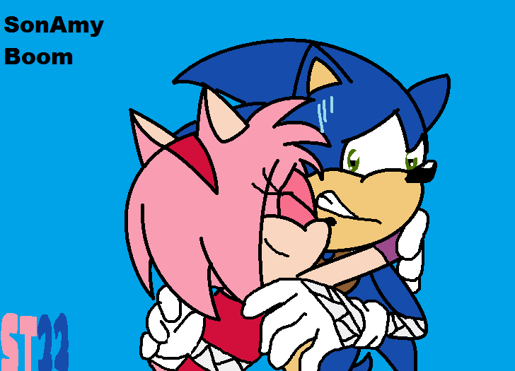 That Little Kiss You Stole~ SonAmy!Boom