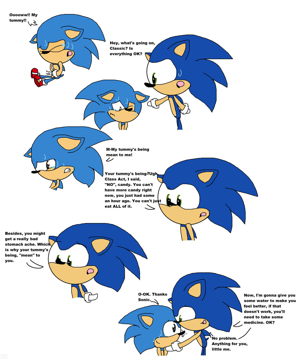 Classic Sonic's Stomach Ache by SonicTwi22 on DeviantArt classic-sonic-s-stomach-ache-by-sonictwi22-on-deviantart