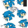 Sonic Movie Sonic Doodles