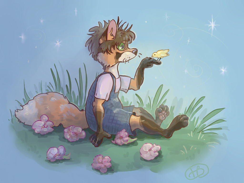 Young fox by Timka-Mur on DeviantArt