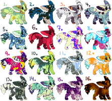 5/16 [OPEN] point adopts!! - some reduced price