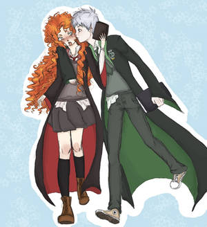 Hogwarts kiss!