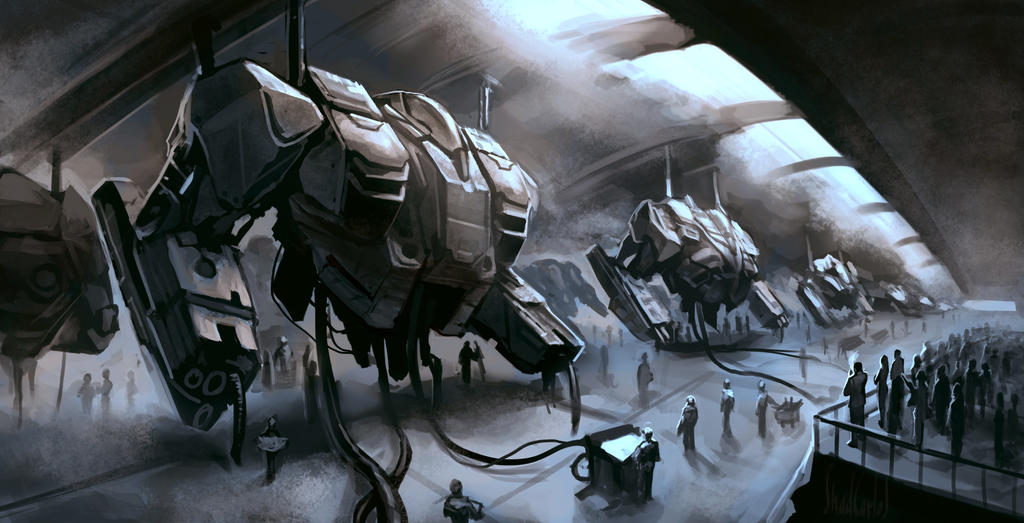 Mech Factory by ShadCarlos on DeviantArt