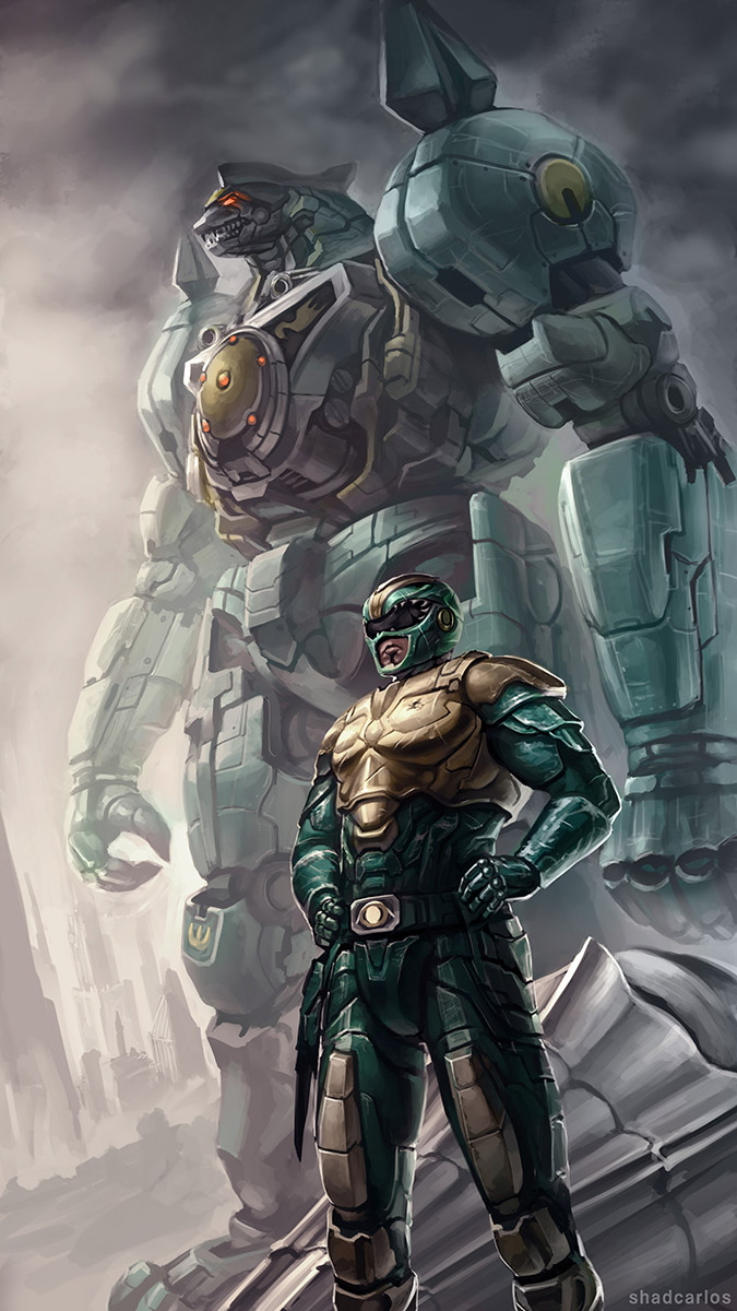 Green Ranger - Fan art by ShadCarlos on DeviantArt