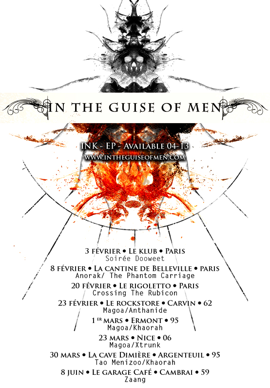 IN THE GUISE OF MEN - flyer