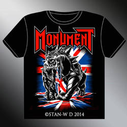 MONUMENT - T-Shirt design new album