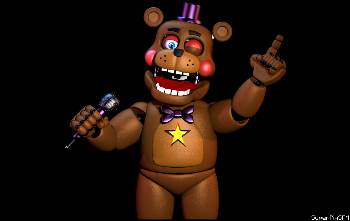 FNAF 1/6: Classic Rockstar Freddy by Estevamgamer on DeviantArt