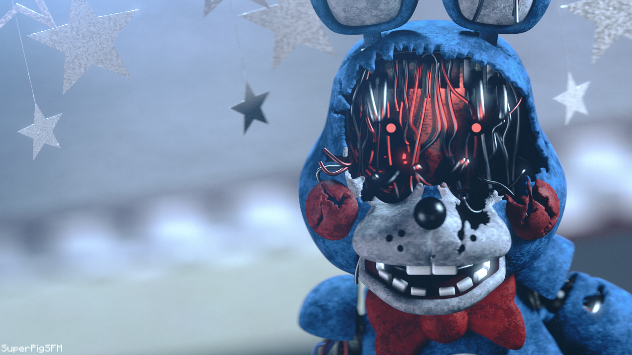 SFM / FNAF) Withered Toy Bonnie render by InkBennie on DeviantArt