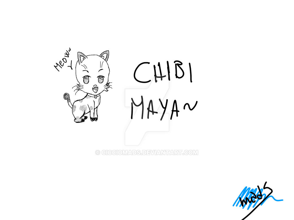 Chibi Maya by cicciomads on DeviantArt