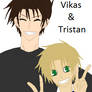 Vikas and Tristan