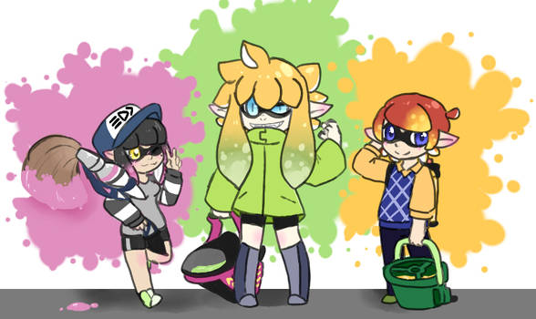 Tri-Squad Squiddies