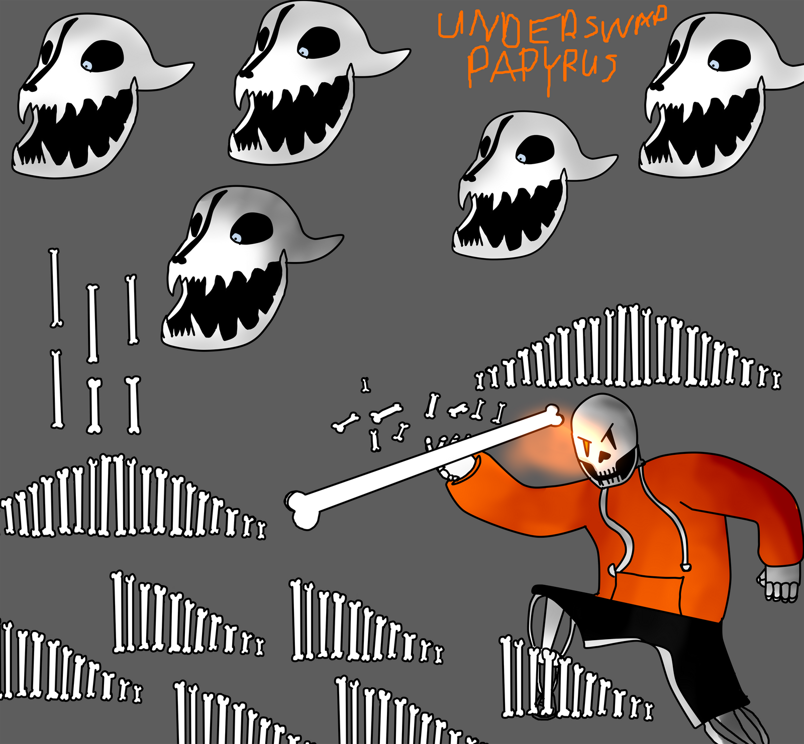 Papyrus Rage papyrus rage mode Underswap papyrus doenst believe by ...