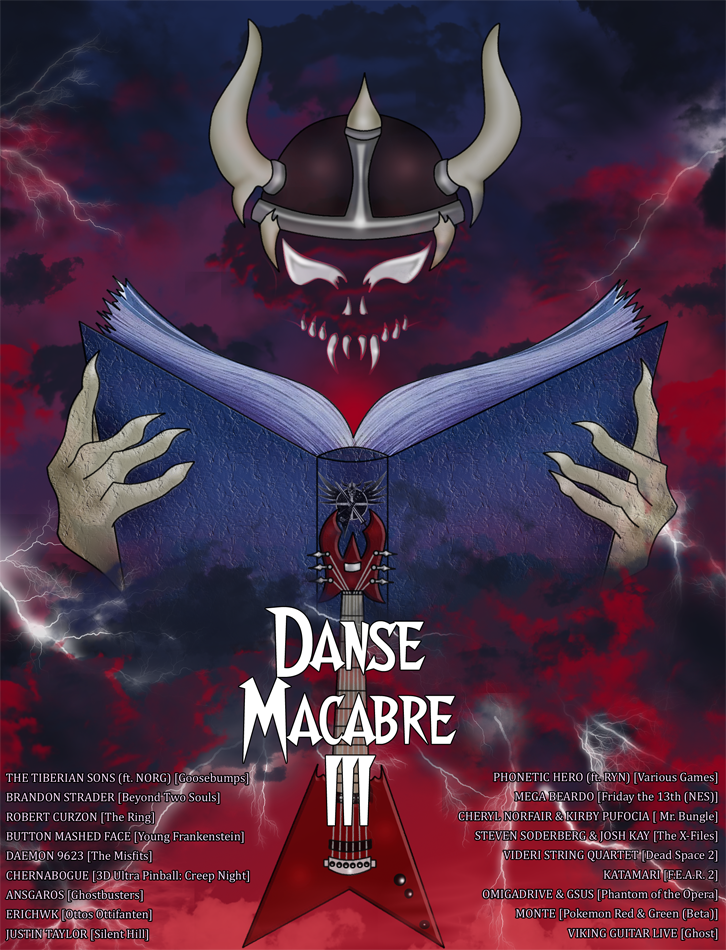 Viking Guitar Productions - Danse Macabre 3 Art by sindra