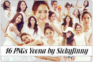 Pack 16 PNGs Yoona