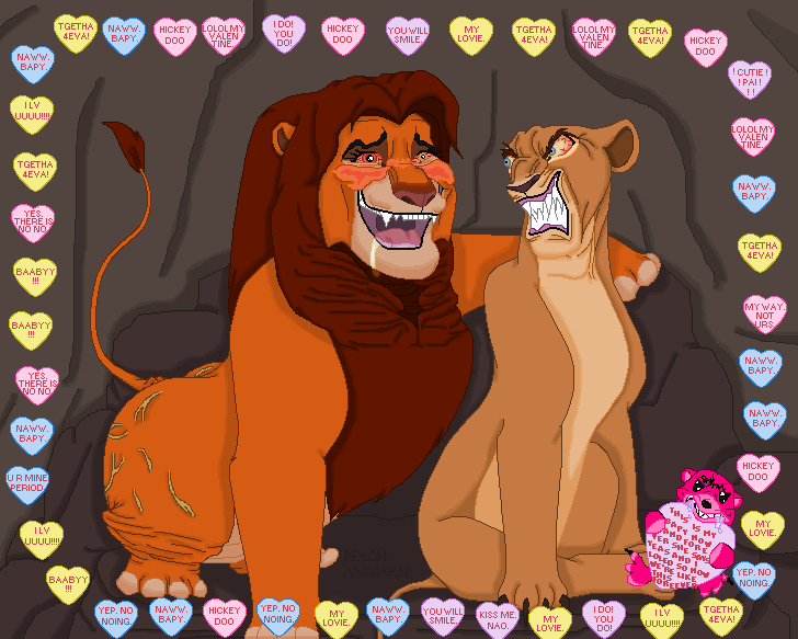 Silly Simba's Valentine