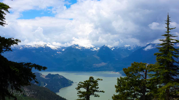 View of Squamish Atop a Mountain II