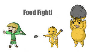 Goron food fight