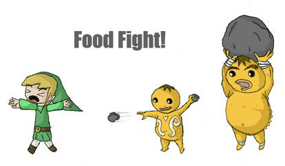 Goron food fight