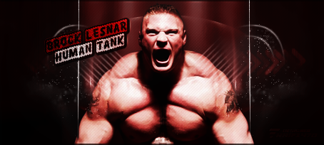 Brock Lesnar Signature