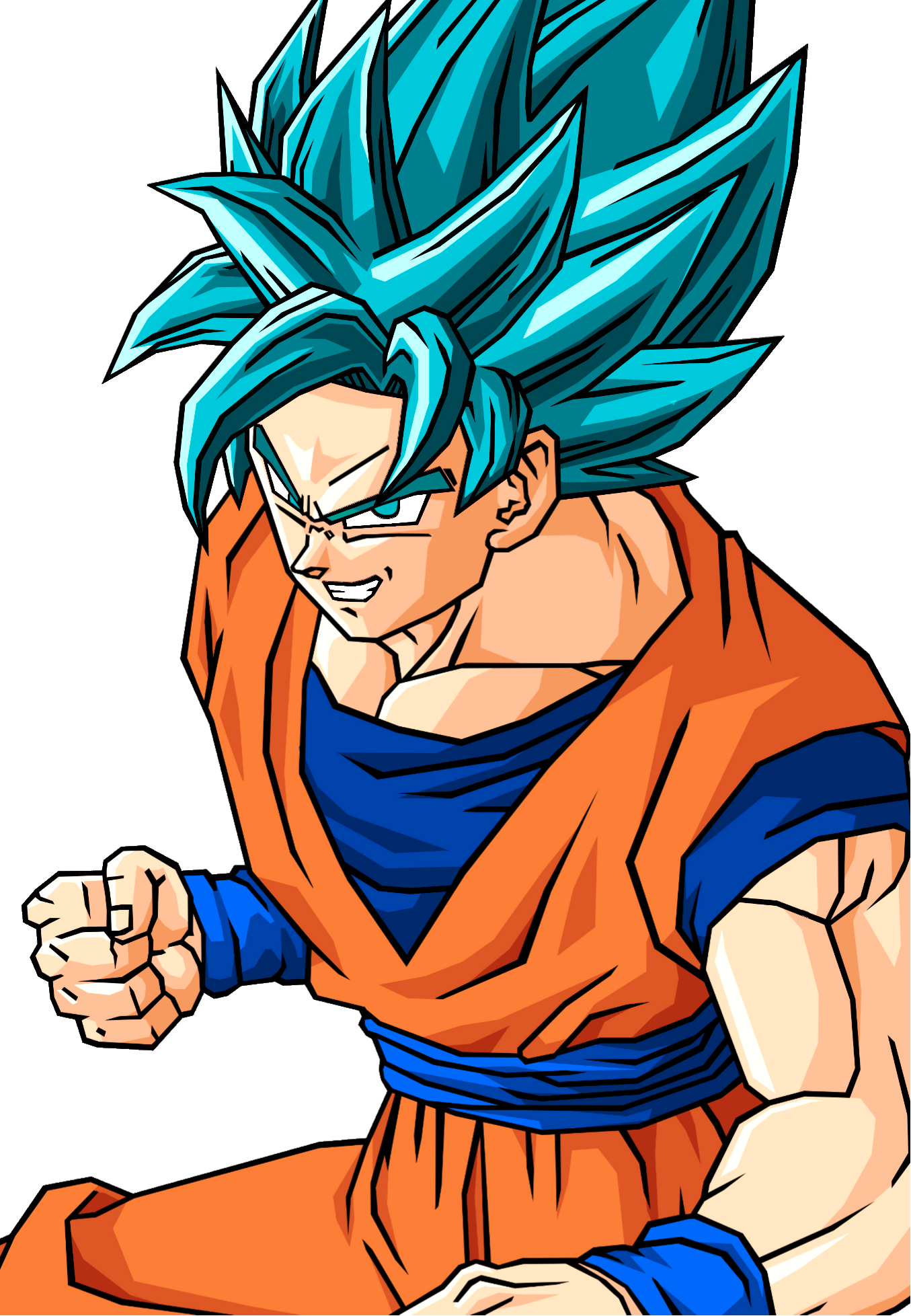 Render Goku SSJ Blue   - [+3500 renders Dragon