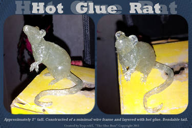 Hot Glue Rat