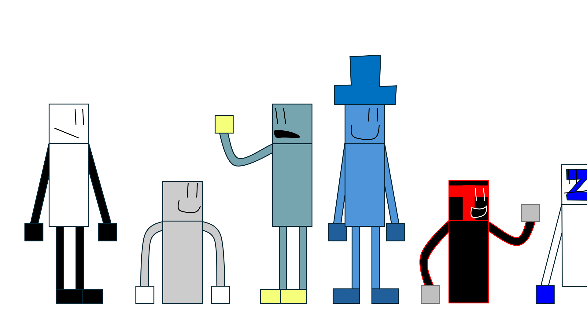Random Characters by Tazzertheguy on DeviantArt