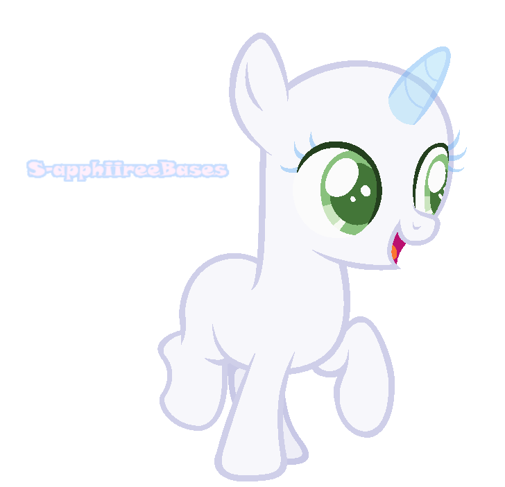 MLP Base 22 Oh look. A filly base. by MalachiteBases on DeviantArt