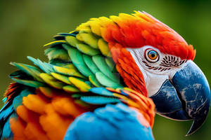 Ziggy, Fantasy Macaw Parrot