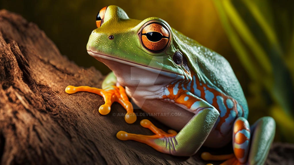 Tree frog concept wallpaper (UHD, 4K) by AImages on DeviantArt