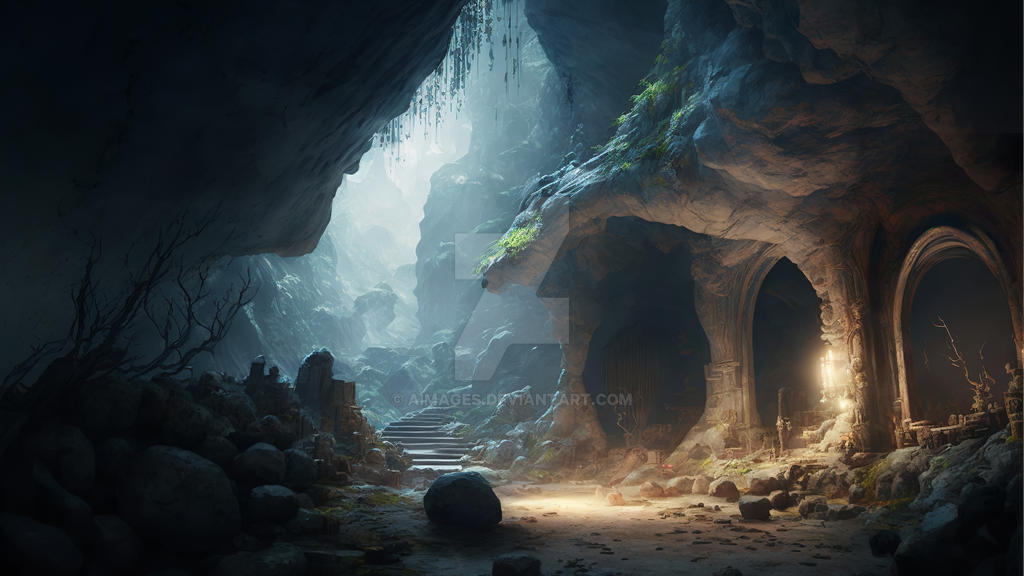 Underground cave 4K wallpaper (UHD, 4K) by AImages on DeviantArt