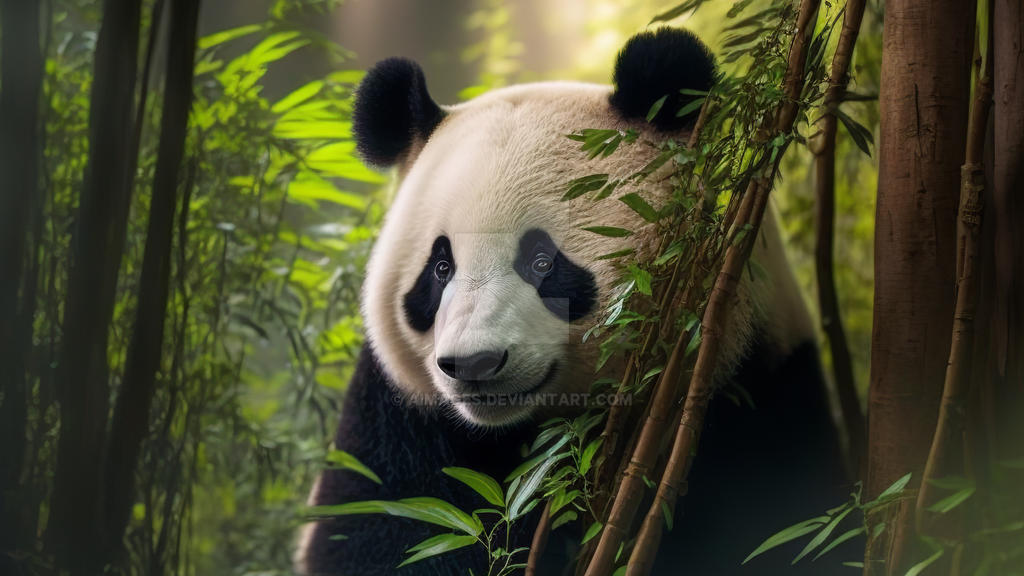 Panda 4K wallpaper (UHD, 4K) by AImages on DeviantArt