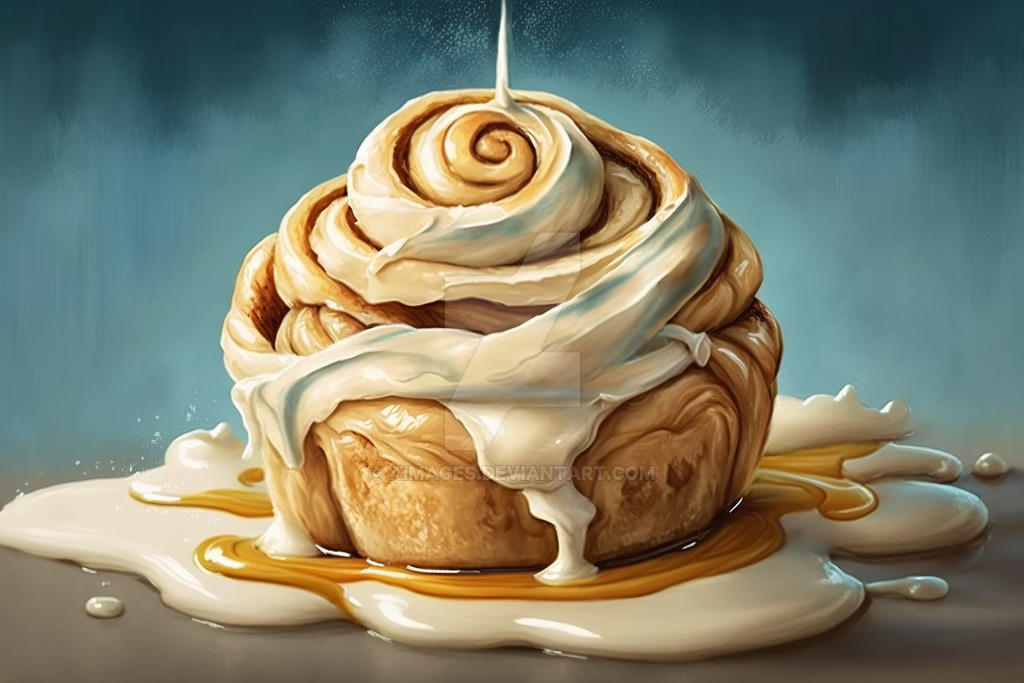 Cinnamon Roll - Vintage style by AImages on DeviantArt