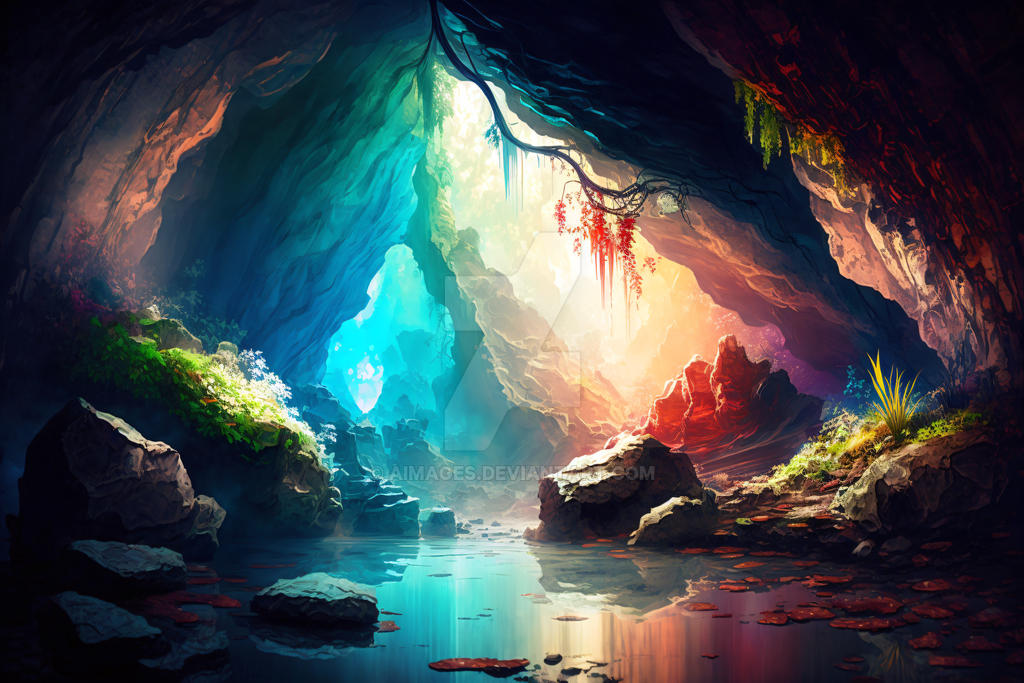 Magic Cave concept by AImages on DeviantArt