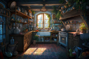 Mediterranean Kitchen Concept