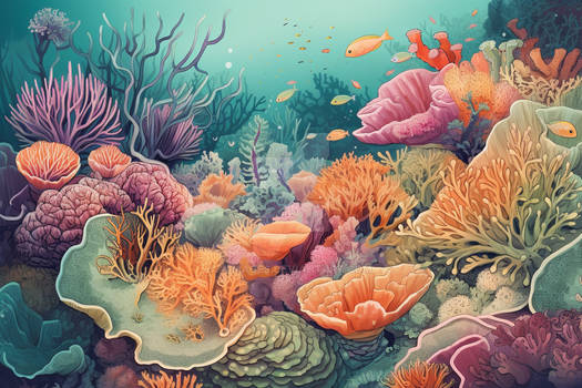 Coral Reef Illustration