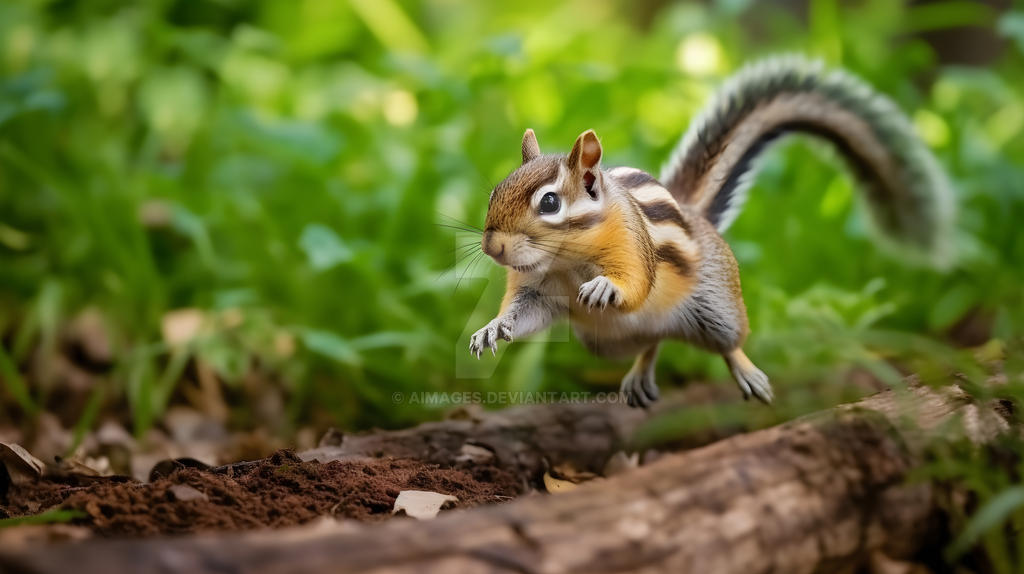 Striped squirrel by AImages on DeviantArt