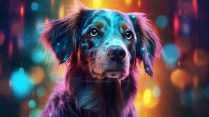 Colorful Dog 03