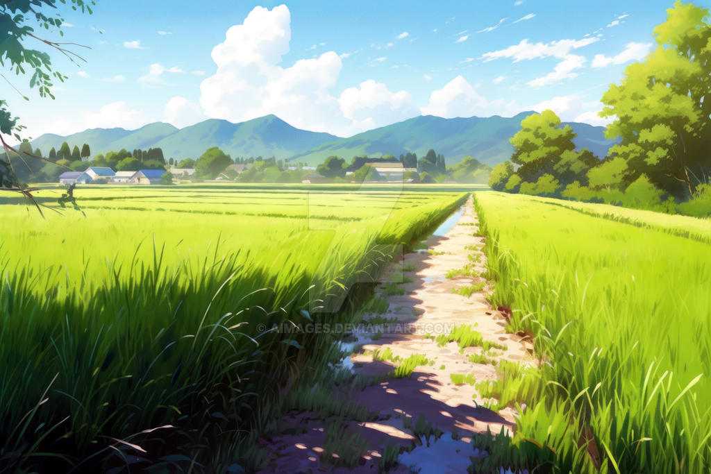 Rice field by AImages on DeviantArt