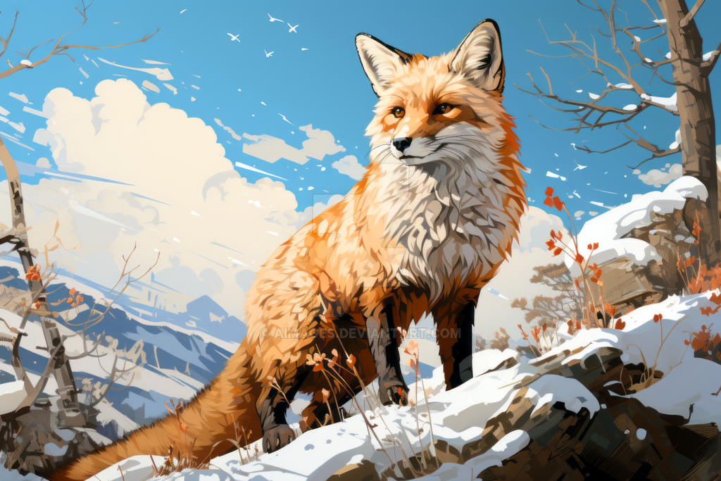 Red Fox by AImages on DeviantArt