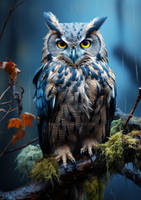 Great horned owl