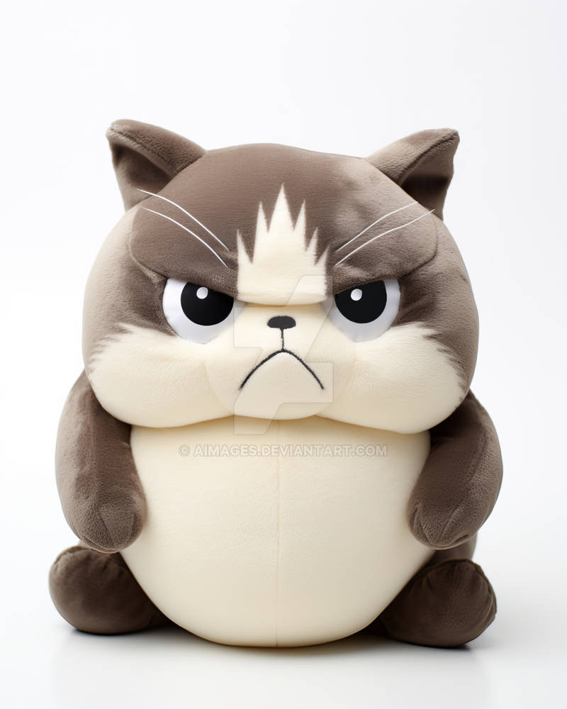 Grumpy Cat Plush by AImages on DeviantArt