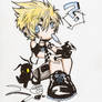 Roxas and his DS: color