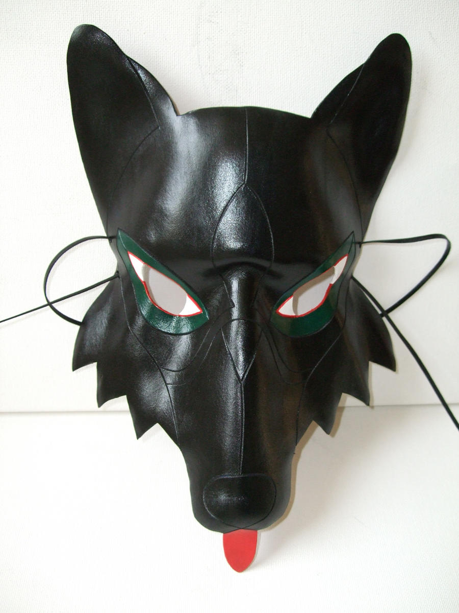 Wolf Leather Mask