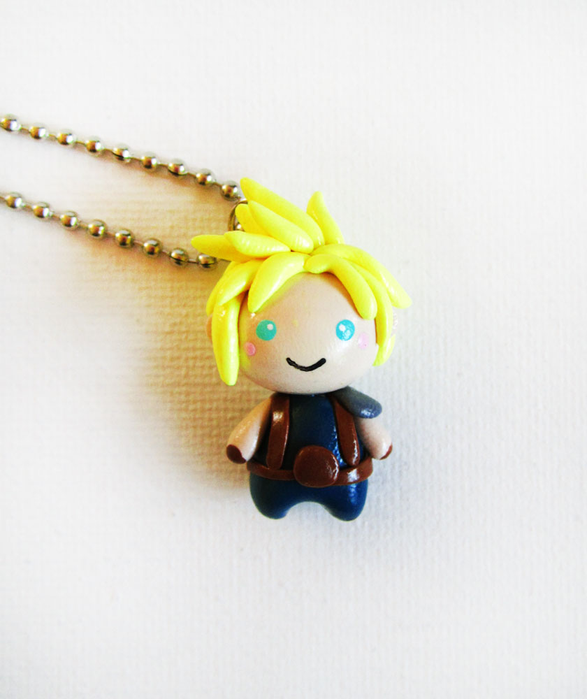 FFVII Cloud Strife Chibi