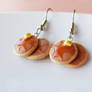 Buttermilk Pancake Earrings