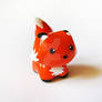 Cute Polymer Clay Miniature Fox