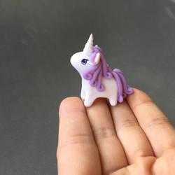 Purple Amethyst Unicorn