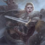 Vikings : Lagherta the shield maiden