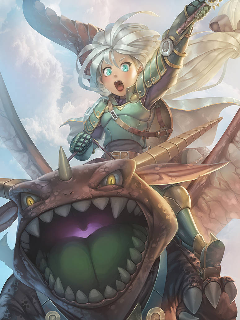 dragon rider by fredrickruntu on DeviantArt