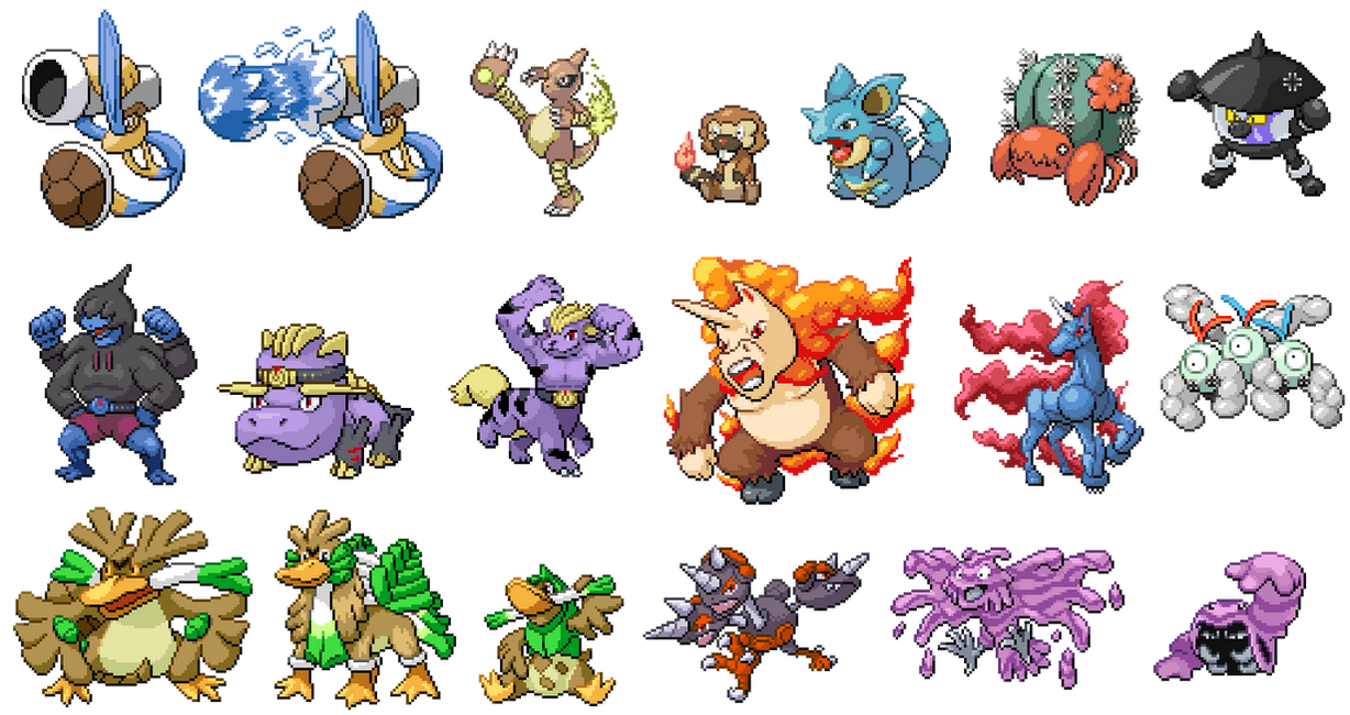 Gsop Pokemon Starters to Goop by ThornsofLight on DeviantArt